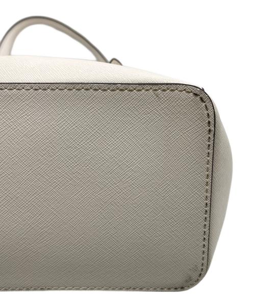 MICHAEL KORS（マイケルコース）MICHAEL KORS (マイケルコース) トートバッグ ホワイトの古着・服飾アイテム