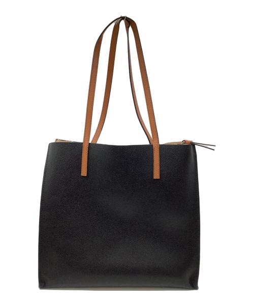 MARC JACOBS（マークジェイコブズ）MARC JACOBS (マークジェイコブス) トートバッグ ブラック×ホワイトの古着・服飾アイテム