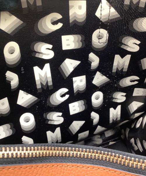 MARC JACOBS（マークジェイコブズ）MARC JACOBS (マークジェイコブス) トートバッグ ブラック×ホワイトの古着・服飾アイテム