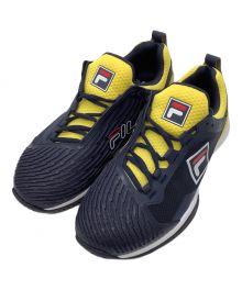 FILA（フィラ）の古着「テニスシューズ」｜ネイビー×イエロー