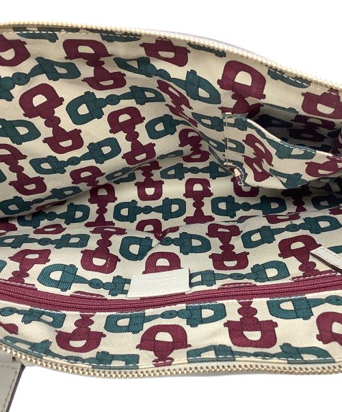 GUCCI（グッチ）GUCCI (グッチ) ハンドバッグ アイボリーの古着・服飾アイテム