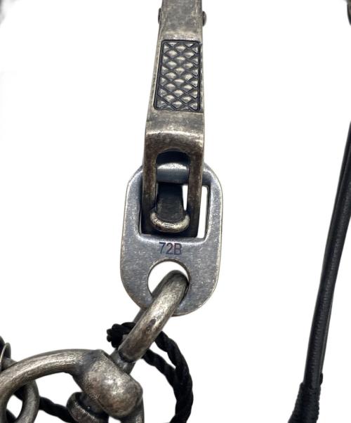 DOLCE & GABBANA（ドルチェ＆ガッバーナ）DOLCE & GABBANA (ドルチェ＆ガッバーナ) アンカーモチーフネックレス レザーの古着・服飾アイテム