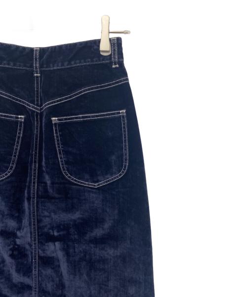 SEE BY CHLOE（シーバイクロエ）SEE BY CHLOE (シーバイクロエ) ミディスカート ネイビー サイズ:36の古着・服飾アイテム