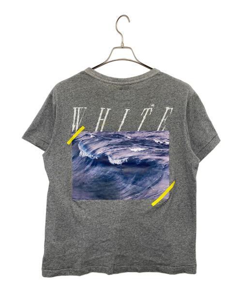 OFFWHITE（オフホワイト）OFFWHITE (オフホワイト) 半袖Tシャツ グレー サイズ:Sの古着・服飾アイテム