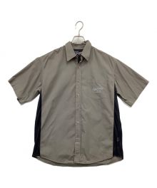stussy（ステューシー）の古着「半袖シャツ」｜チャコールグレー