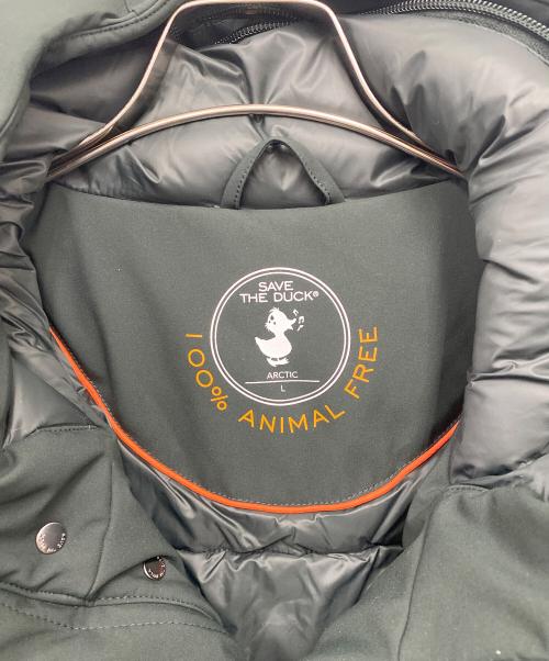 save the duck（セイブ ザ ダック）SAVE THE DUCK (セイブ ザ ダック) 中綿ジャケット グリーン サイズ:L 未使用品の古着・服飾アイテム
