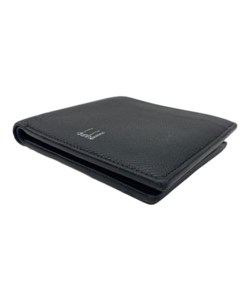 dunhill（ダンヒル）dunhill (ダンヒル) 2つ折り財布 ブラックの古着・服飾アイテム