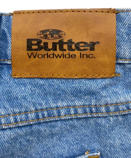 butter（バター）butter (バター) デニムパンツ インディゴ サイズ:81cm(W32)の古着・服飾アイテム