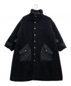 EZUMIエズミ）の古着「ボアコート」｜ブラック