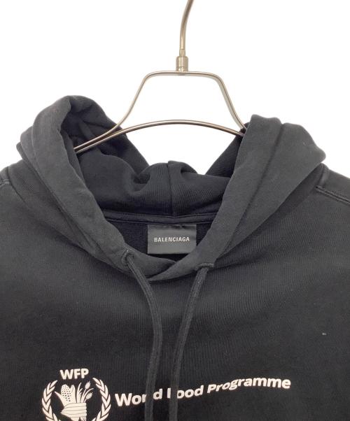 BALENCIAGA（バレンシアガ）BALENCIAGA (バレンシアガ) WFP プルオーバーパーカー ブラック サイズ:Mの古着・服飾アイテム