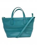 BALLYバリー）の古着「2WAYバッグ」｜スカイブルー