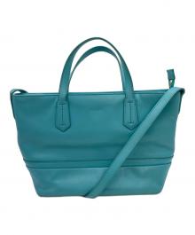 BALLY（バリー）の古着「2WAYバッグ」｜スカイブルー