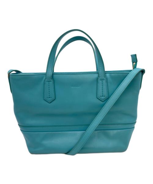 BALLY（バリー）BALLY (バリー) 2WAYバッグ スカイブルーの古着・服飾アイテム