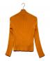 WALES BONNER (ウェールズボナー) ジップアップニット オレンジ サイズ:M：13000円