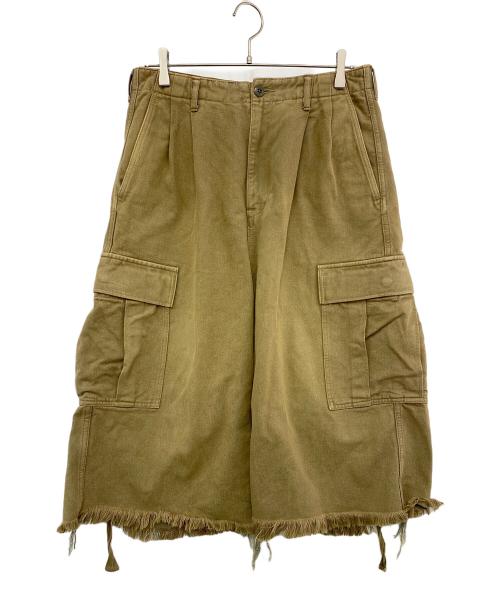 doublet（ダブレット）doublet (ダブレット) ハーフパンツ カーキ サイズ:Sの古着・服飾アイテム