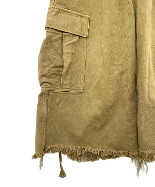 doublet（ダブレット）doublet (ダブレット) ハーフパンツ カーキ サイズ:Sの古着・服飾アイテム