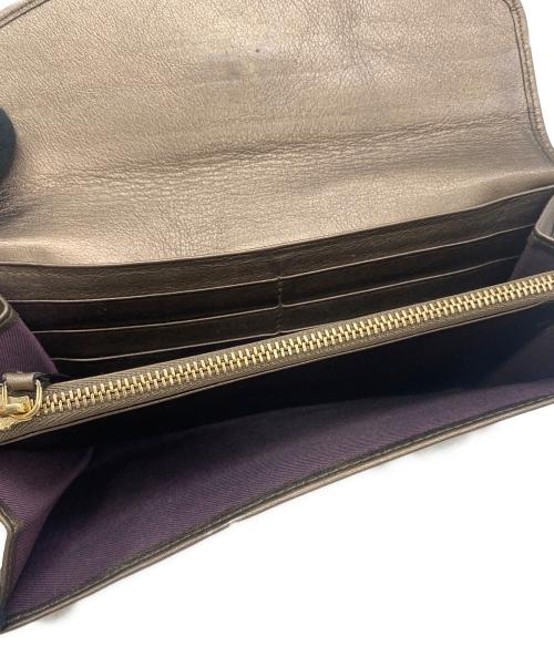 BVLGARI（ブルガリ）BVLGARI (ブルガリ) 長財布 カーキの古着・服飾アイテム