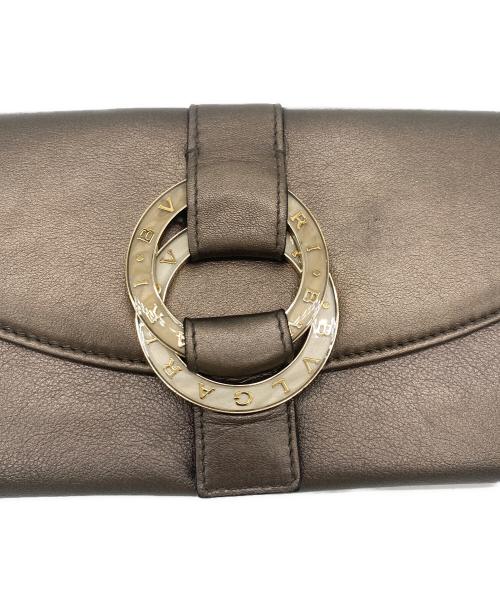 BVLGARI（ブルガリ）BVLGARI (ブルガリ) 長財布 カーキの古着・服飾アイテム