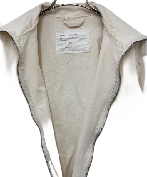 CAMIEL FORTGENS（カミエルフォートヘンス）CAMIEL FORTGENS (カミエルフォートヘンス) Research Jacket オフホワイト サイズ:Sの古着・服飾アイテム