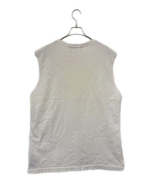 LINDER（リンダ―）LINDER (リンダ―) ノースリーブカットソー ホワイト サイズ:Lの古着・服飾アイテム