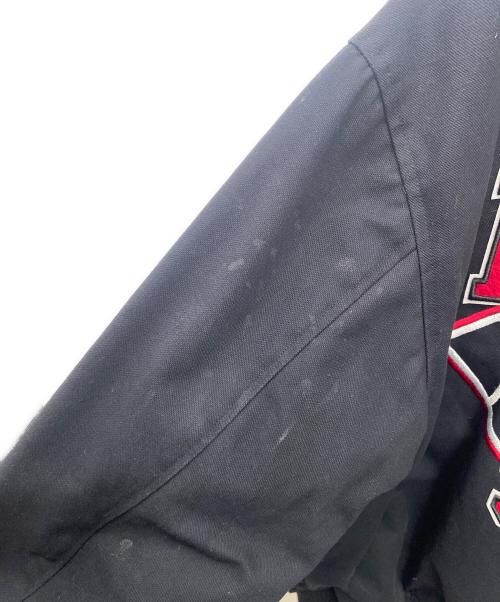 Stall&Dean（ストールアンドディーン）Stall&Dean (ストールアンドディーン) スタジャン ブラック×レッド サイズ:XLの古着・服飾アイテム