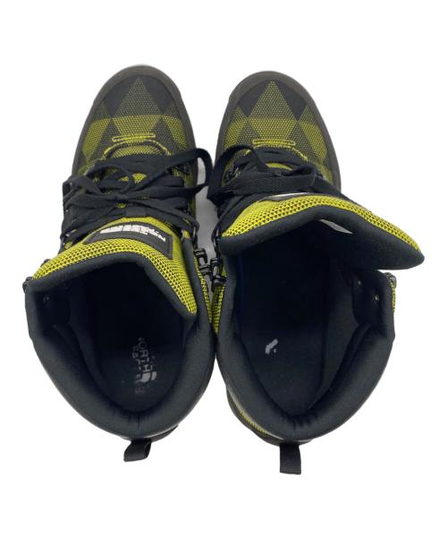 THE NORTH FACE（ザ ノース フェイス）THE NORTH FACE (ザ ノース フェイス) トレッキングブーツ 黄緑×ブラック サイズ:27cmの古着・服飾アイテム