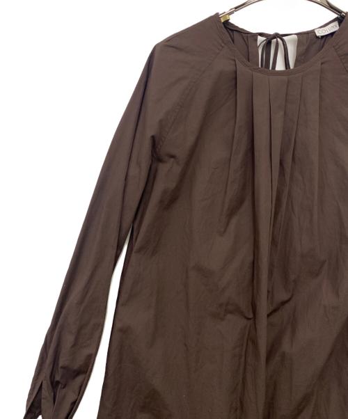 COLUMN（コラム）COLUMN (コラム) ワンピース ブラウン サイズ:36の古着・服飾アイテム