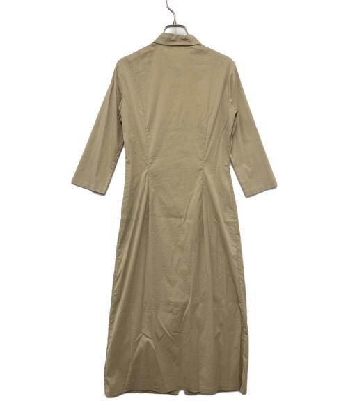 JIL SANDER（ジルサンダー）JIL SANDER (ジルサンダー) シャツワンピース ベージュ サイズ:34の古着・服飾アイテム