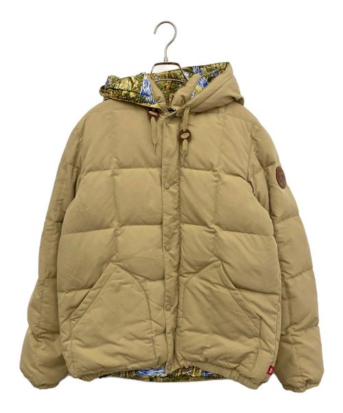 stussy（ステューシー）stussy (ステューシー) 中綿ジャケット ベージュ サイズ:表記無しの古着・服飾アイテム
