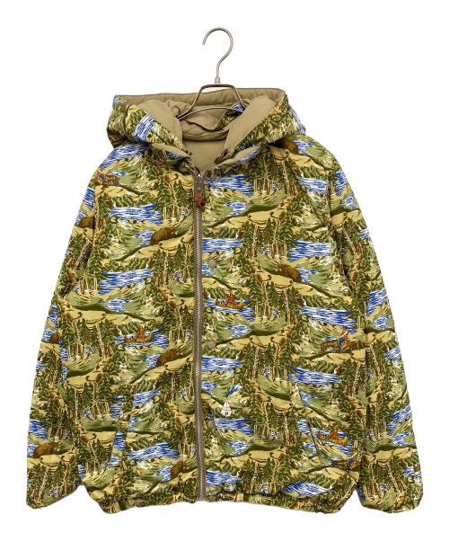 stussy（ステューシー）stussy (ステューシー) 中綿ジャケット ベージュ サイズ:表記無しの古着・服飾アイテム