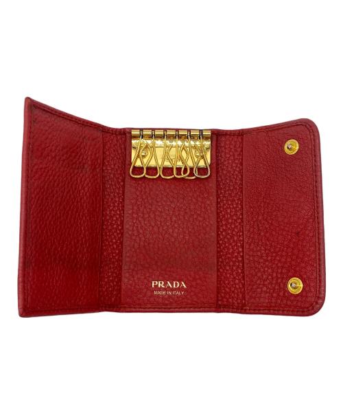 PRADA（プラダ）PRADA (プラダ) キーケース レッドの古着・服飾アイテム