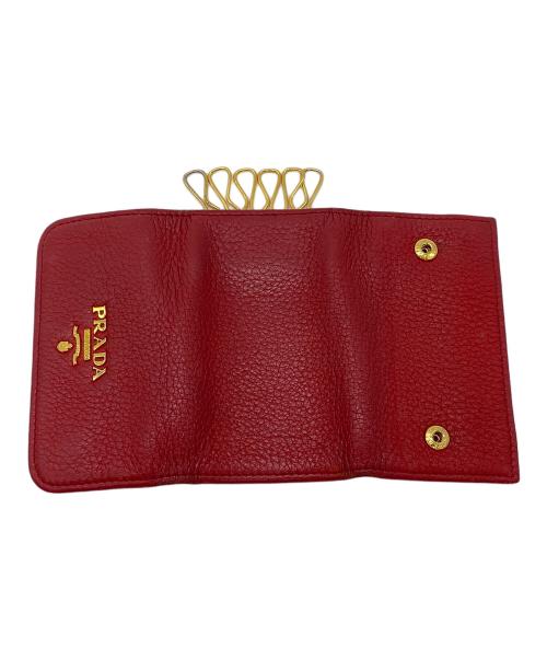 PRADA（プラダ）PRADA (プラダ) キーケース レッドの古着・服飾アイテム