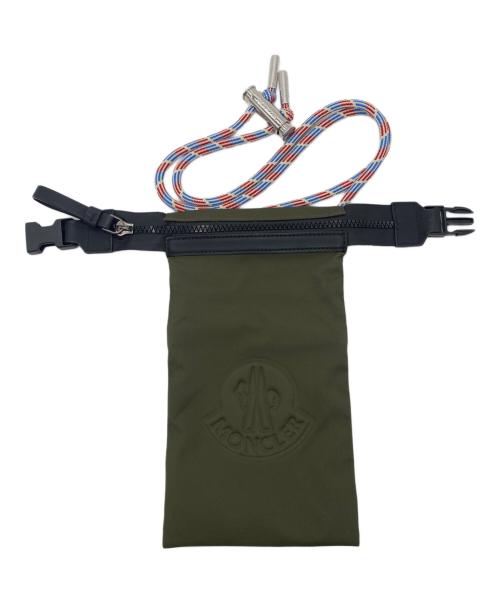 MONCLER（モンクレール）MONCLER (モンクレール) PHONE CASE NECK WALLE カーキの古着・服飾アイテム