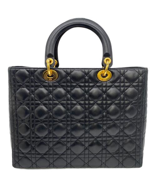 Christian Dior（クリスチャン ディオール）Christian Dior (クリスチャン ディオール) ２WAYハンドバッグ ブラックの古着・服飾アイテム