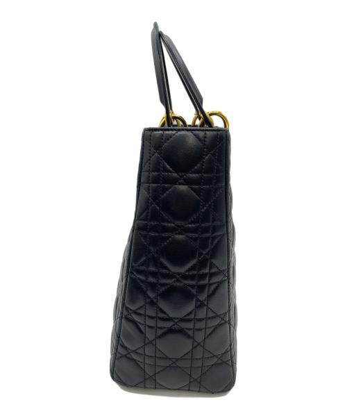 Christian Dior（クリスチャン ディオール）Christian Dior (クリスチャン ディオール) ２WAYハンドバッグ ブラックの古着・服飾アイテム