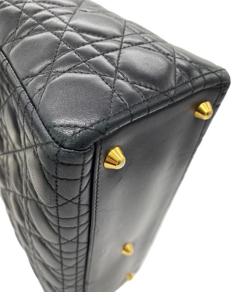 Christian Dior（クリスチャン ディオール）Christian Dior (クリスチャン ディオール) ２WAYハンドバッグ ブラックの古着・服飾アイテム