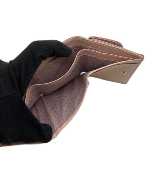 JILL STUART（ジルスチュアート）JILL STUART (ジルスチュアート) 3つ折り財布 ピンクの古着・服飾アイテム