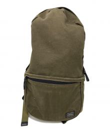 PORTER（ポーター）の古着「リュック」｜カーキ