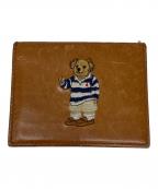 POLO RALPH LAURENポロ・ラルフローレン）の古着「カードケース」｜ブラウン