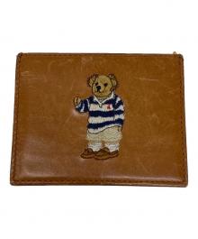 POLO RALPH LAUREN（ポロ・ラルフローレン）の古着「カードケース」｜ブラウン