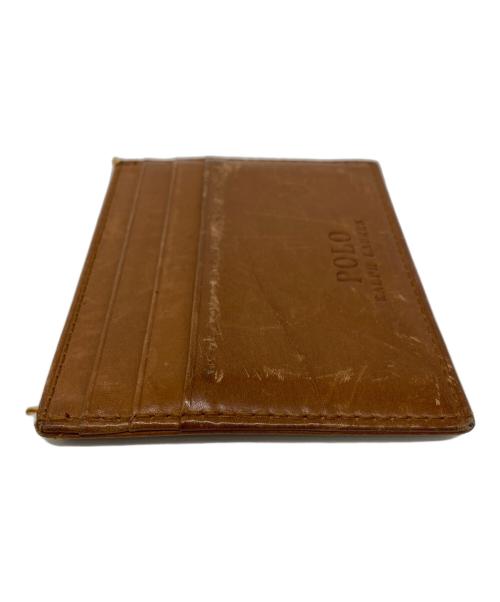 POLO RALPH LAUREN（ポロ・ラルフローレン）POLO RALPH LAUREN (ポロ・ラルフローレン) カードケース ブラウン サイズ:表記無しの古着・服飾アイテム