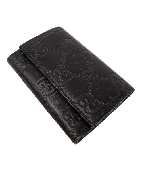 GUCCI（グッチ）GUCCI (グッチ) 6連キーケース ブラウン サイズ:表記無しの古着・服飾アイテム