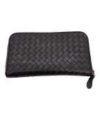 BOTTEGA VENETAボッテガベネタ）の古着「ラウンドファスナー財布」｜ブラウン