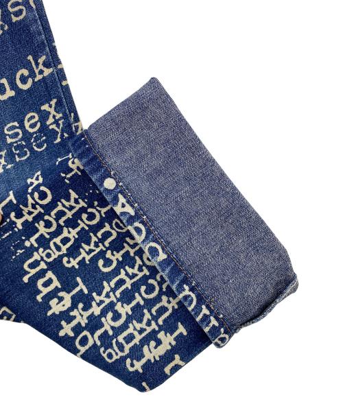 hysterics（ヒステリックス）hysterics (ヒステリックス) フレアデニム インディゴ サイズ:Ｓの古着・服飾アイテム