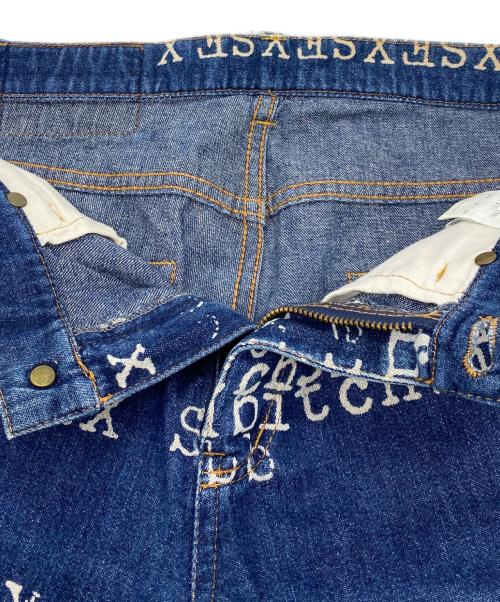 hysterics（ヒステリックス）hysterics (ヒステリックス) フレアデニム インディゴ サイズ:Ｓの古着・服飾アイテム