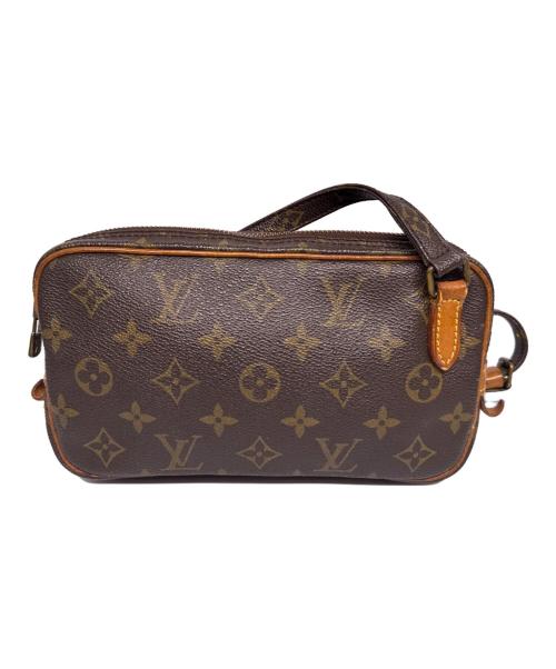 LOUIS VUITTON（ルイ ヴィトン）LOUIS VUITTON (ルイ ヴィトン) ショルダーポーチ ブラウンの古着・服飾アイテム