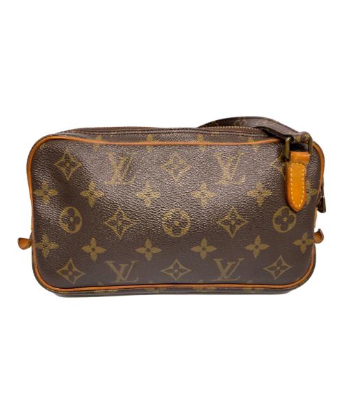 LOUIS VUITTON（ルイ ヴィトン）LOUIS VUITTON (ルイ ヴィトン) ショルダーポーチ ブラウンの古着・服飾アイテム