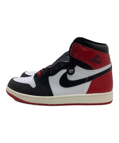 NIKE（ナイキ）NIKE (ナイキ) AIR JORDAN1 レッド×ブラック サイズ:27cmの古着・服飾アイテム