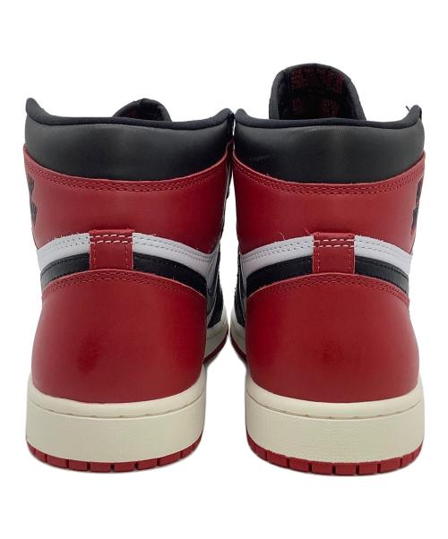 NIKE（ナイキ）NIKE (ナイキ) AIR JORDAN1 レッド×ブラック サイズ:27cmの古着・服飾アイテム