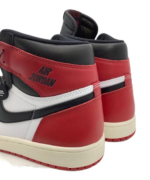 NIKE（ナイキ）NIKE (ナイキ) AIR JORDAN1 レッド×ブラック サイズ:27cmの古着・服飾アイテム